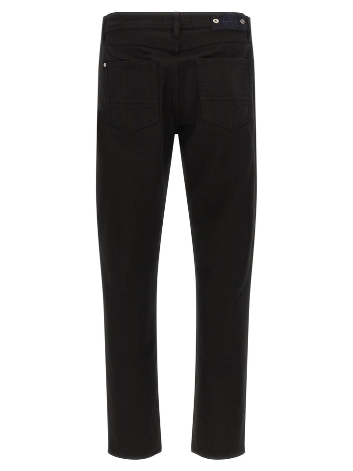 Stone Island Bull Denim Jeans - Black | 7c09cd714b0db41c194b4b35609b2a49b86497a5