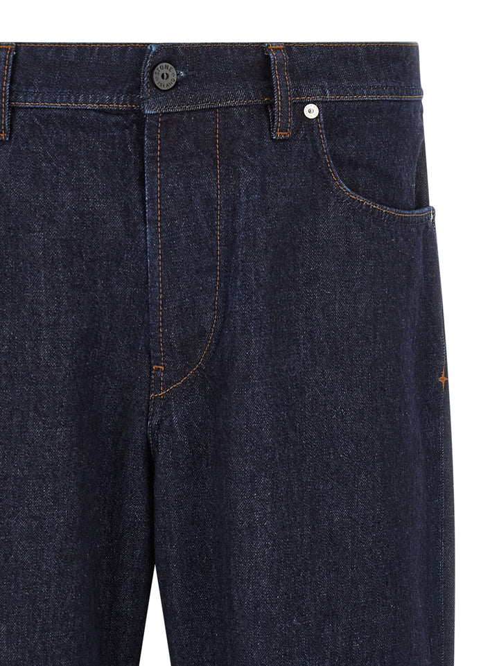 Stone Island Indigo Denim-Rinsed Jeans - Blue | 17c779ca0cca96afc98df643e187c1901bbfe9fe