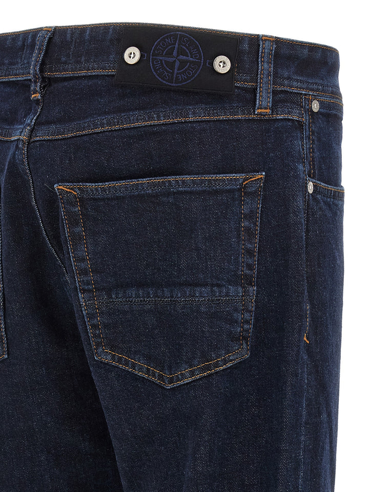 Stone Island Indigo Denim-Rinsed Jeans - Blue | dc1f0829ec6976ffb90fae2442881ed4377d4870