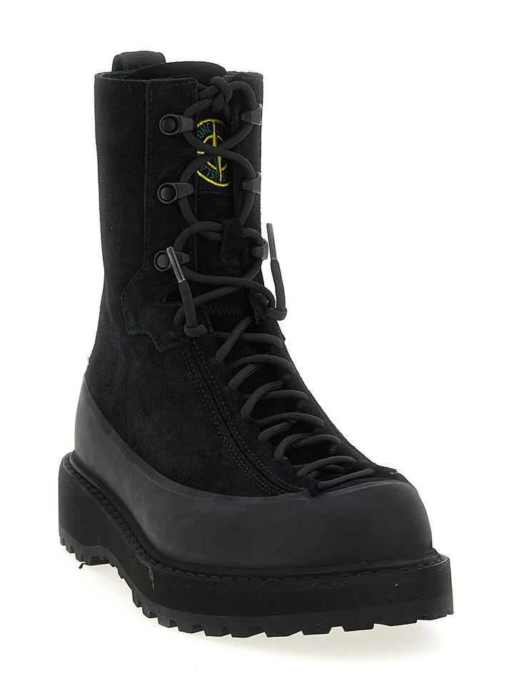 Stone Island Hiking Boots and Ankle Boots - Black | 1da08d1e0f717da2b88152f87fb2b6ada91af45d