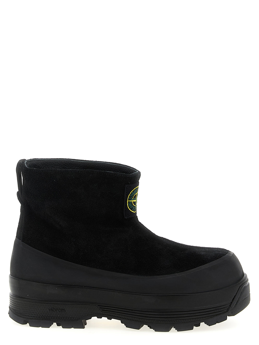 Stone Island Suede Ankle Boots Boots and Ankle Boots - Black | fe09cd1929dd24526804199fc80aed4282de4636