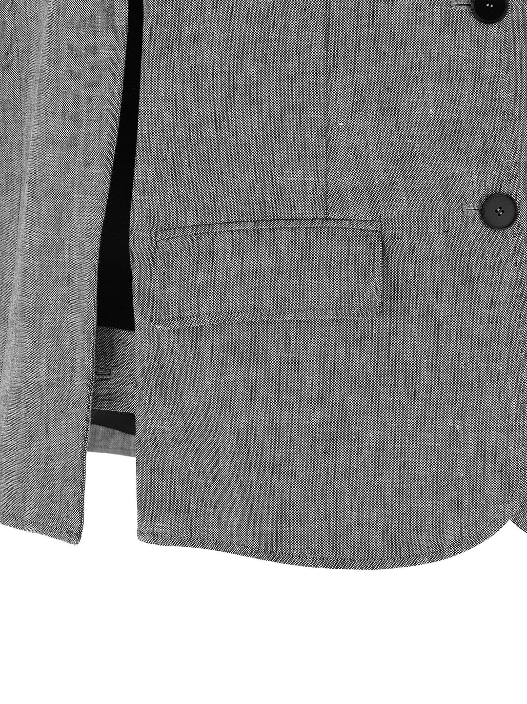 Federica Bonifaci Single-Breasted Capes - Gray | f11e3181a35447122995439898a7c68b82549830