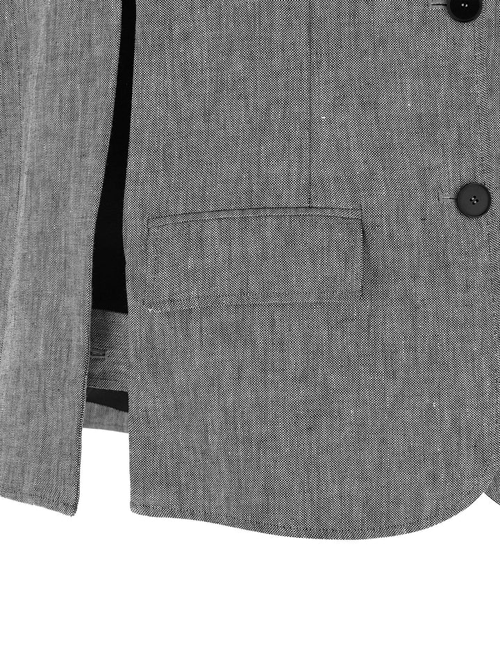 Federica Bonifaci Single-Breasted Capes - Gray | f11e3181a35447122995439898a7c68b82549830