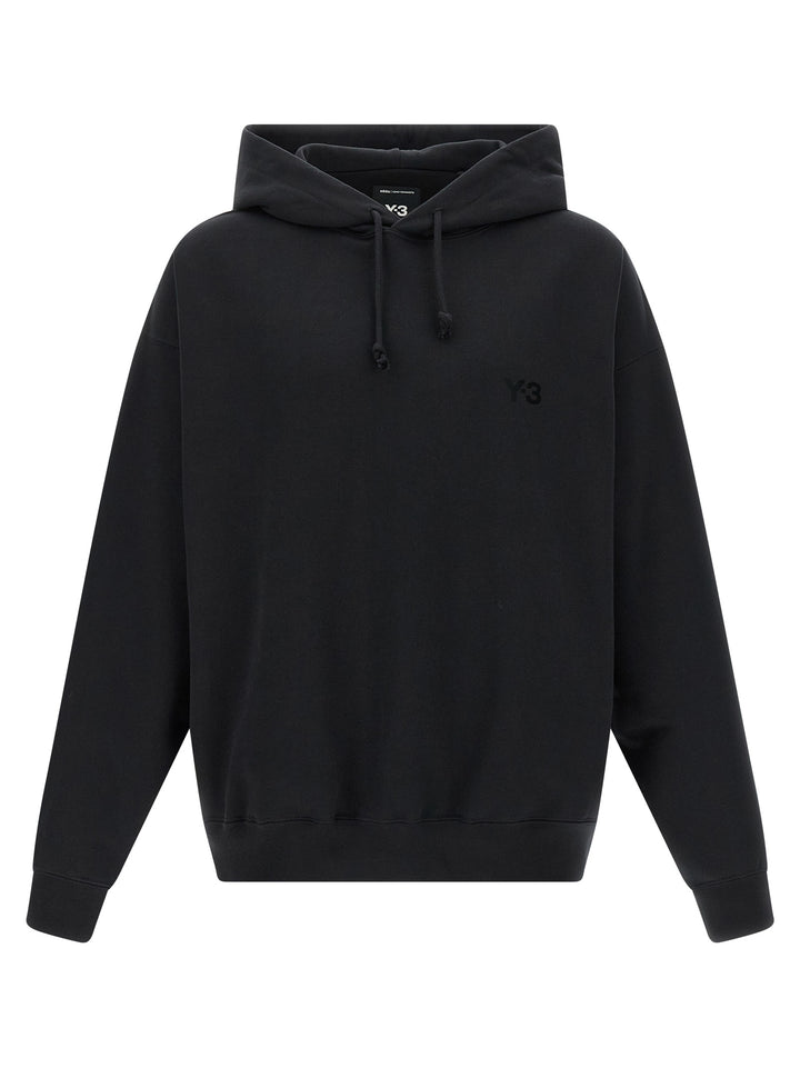 Y-3 Hoodie Sweatshirt - Black | 69640a30308c2f4af61dd85f18a5010e2b110df6