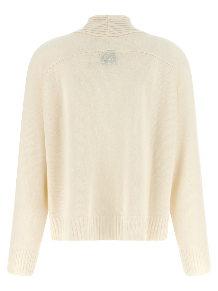 Loulou De Saison Kaia Sweaters and Cardigans - White | fcf66259aaa86c0d6e984f7b6c0555f002832f0f