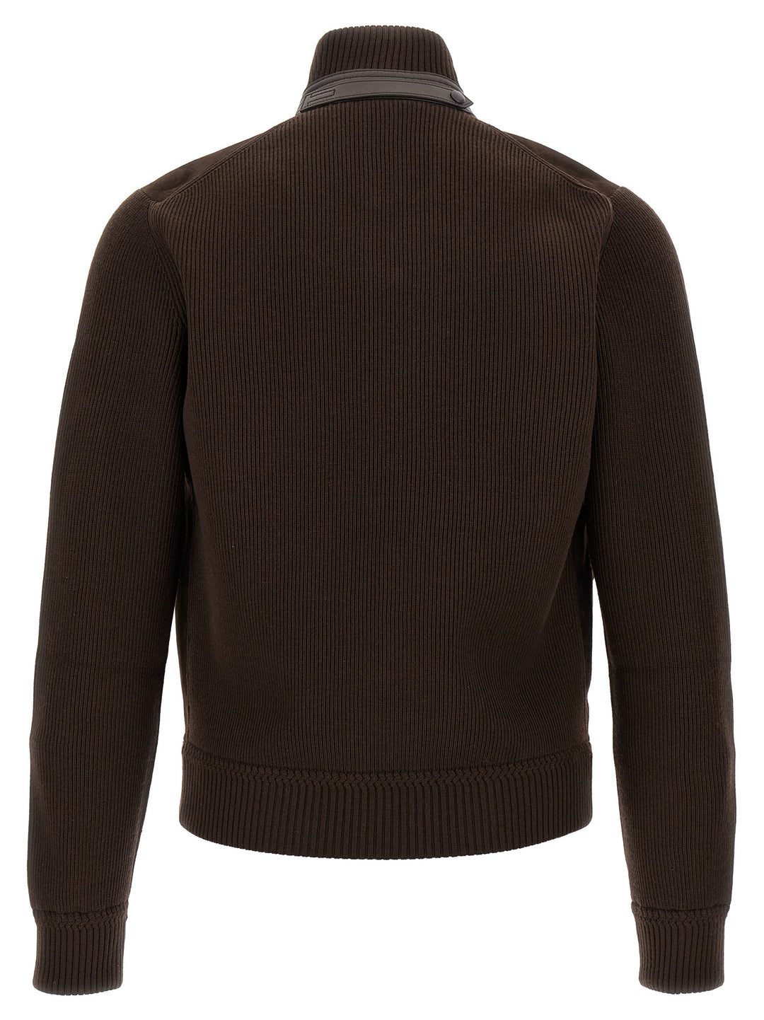 Tom Ford Suede Blouson Puffer Jackets - Brown | 66ac6f12020a68910ddfd8de808dad68caa11637