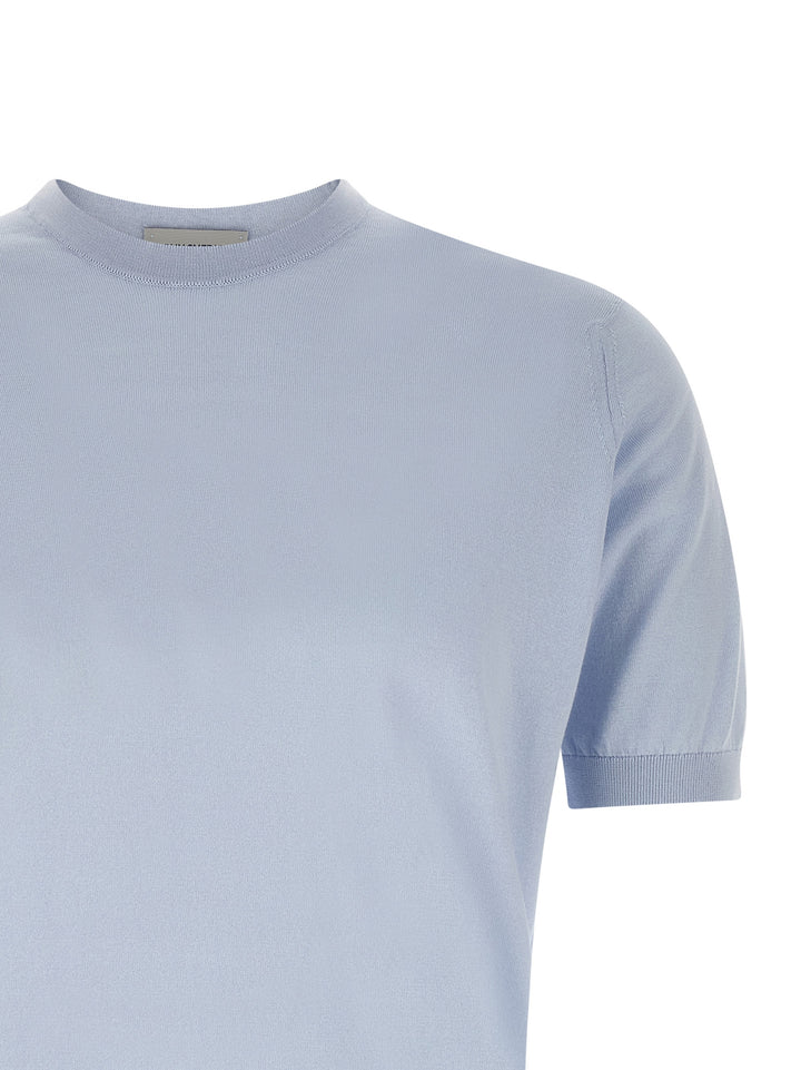 John Smedley Kempton T-shirt - Light Blue | 6d376167641b8250017bc1261edceb1a6576fc92