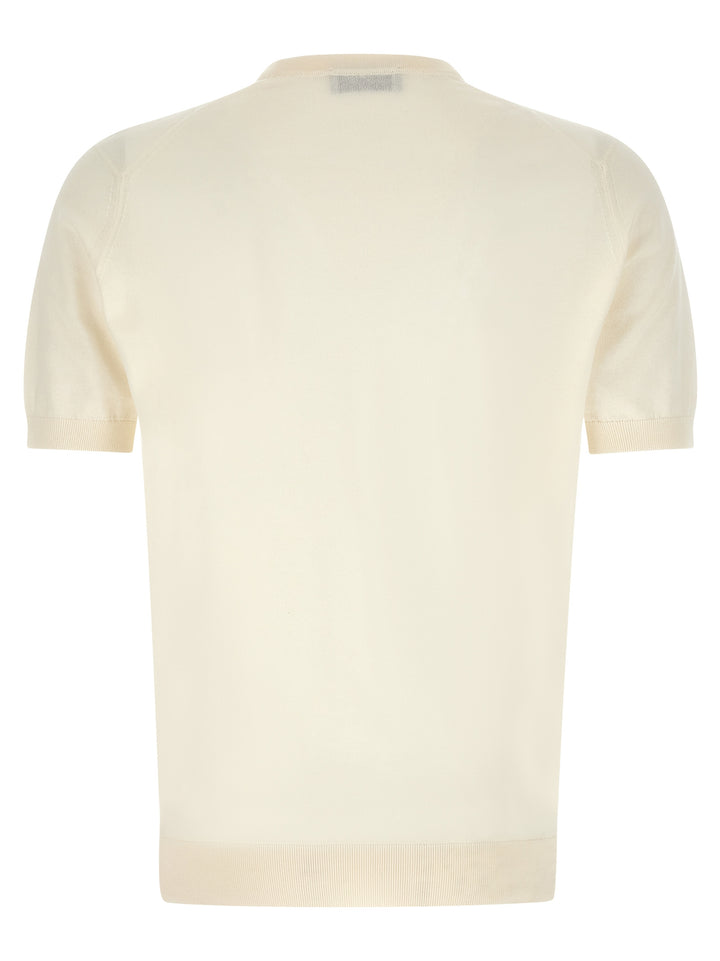 John Smedley Kempton T-shirt - White | 0bcd98a22d352695aeae0c8aec7217ade3c60fad