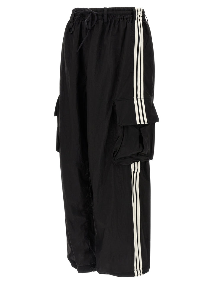 Y-3 Nylon Wired 3-Stripes Pants - Black | e5af313c3cc636280ed493b282172642a338321c