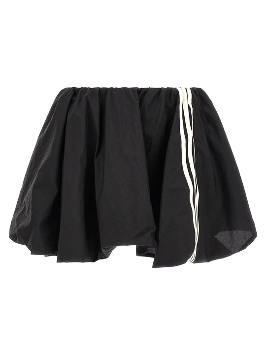 Skirt With Shorts Skirts Black