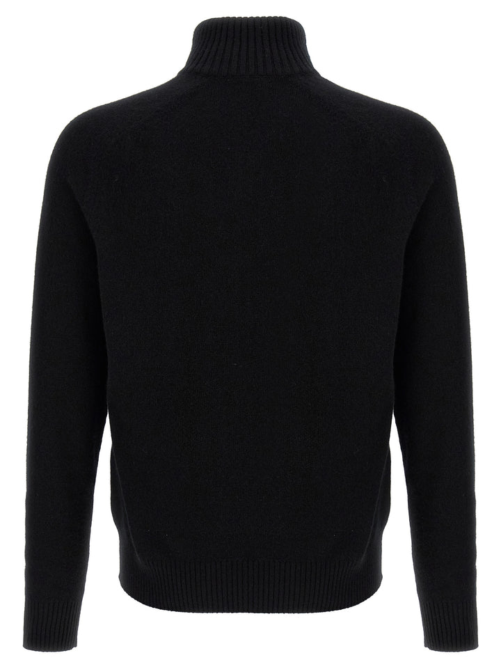 Tom Ford Half Zip Sweater Sweaters and Cardigans - Black | 51cc480f88648f06f7416e8b3ee7ad582e8fecb8