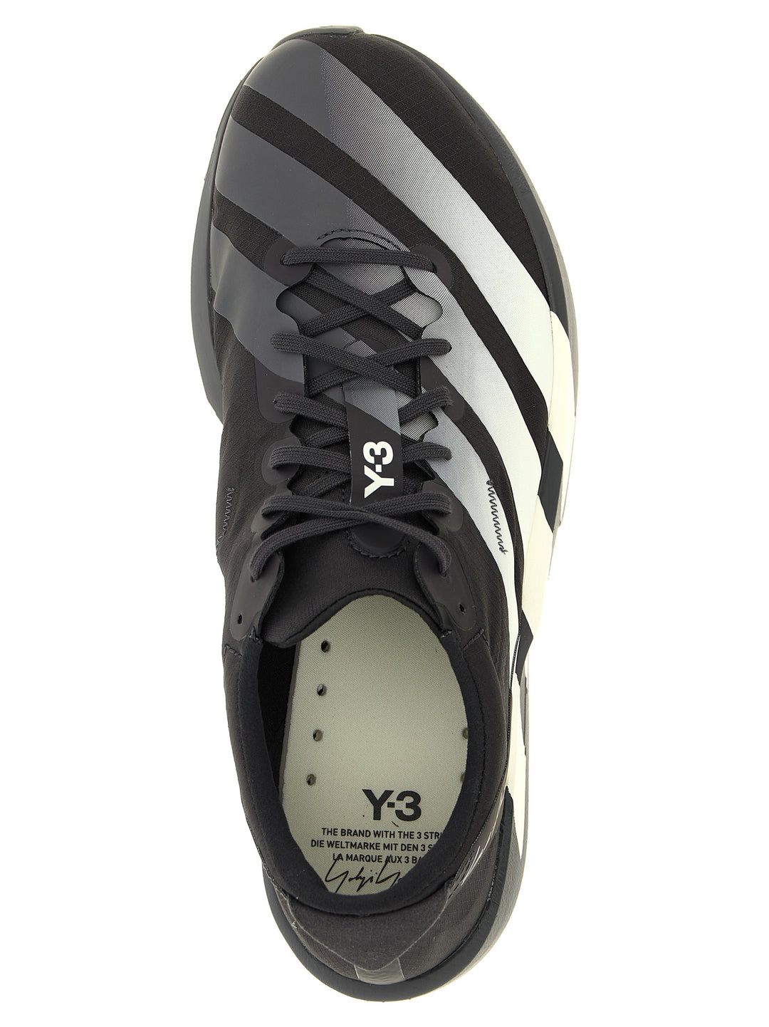 Y-3 Y-3 Adios 9 Sneakers - Black | 0d4f0e35674acfcc6e0c14354f55dcec83fa242d