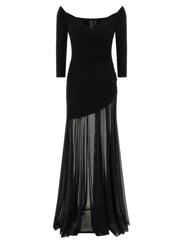 Norma Kamali Heart-Shaped Neckline Bodysuit Dresses - Black | 613dd3c921b360217304a91ecda9ae09d89b4f63