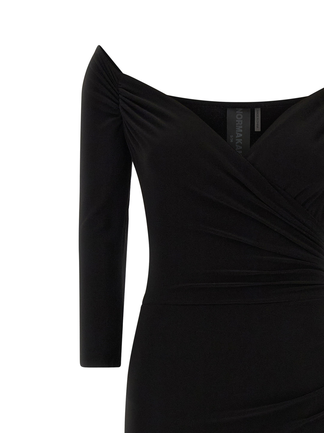 Norma Kamali Heart-Shaped Neckline Bodysuit Dresses - Black | 0a68cec65623c58635a208e67faa0801816069d4