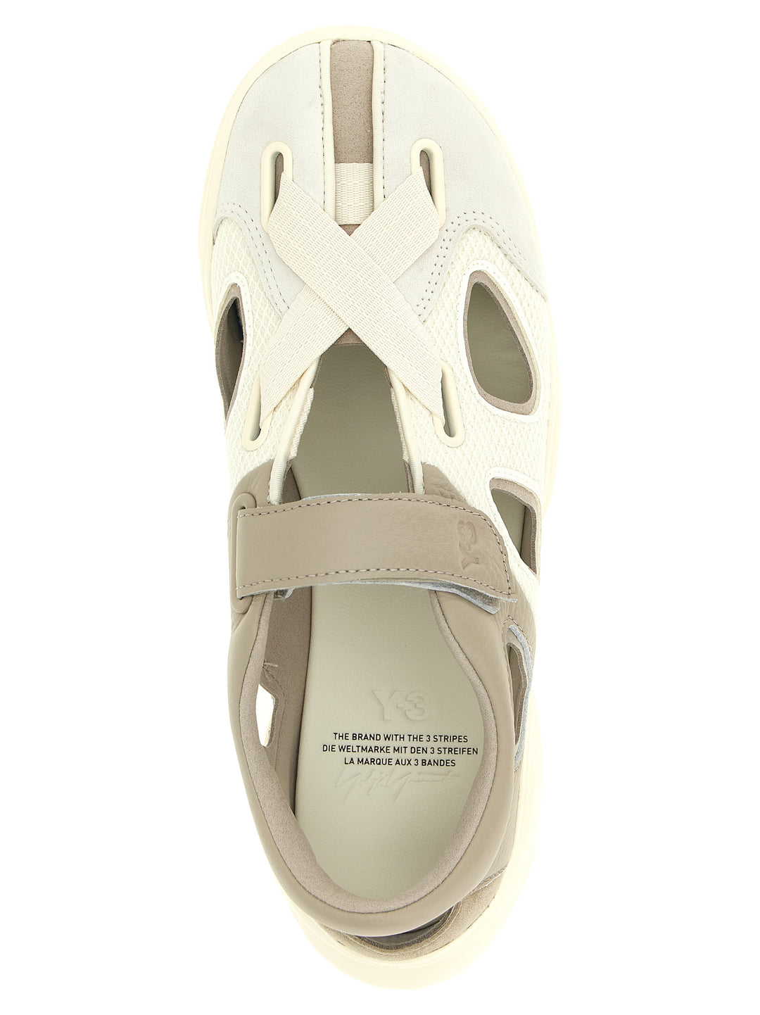 Y-3 Y-3 Gsg9 Sandals - Gray | edd7ab409afd3a2e95215fb14194dbfd1d7a2743