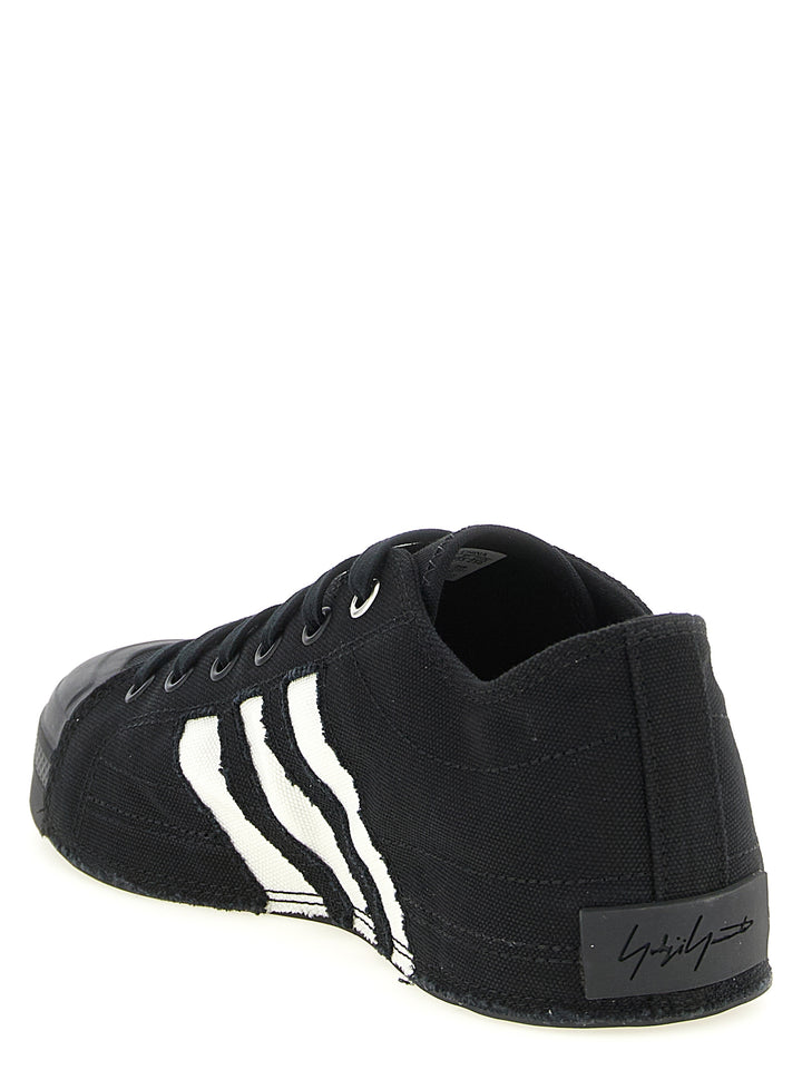 Y-3 Y-3 Nizza Sneakers - White/Black | c335a92253133abbaace0b118fba4a5604864a91