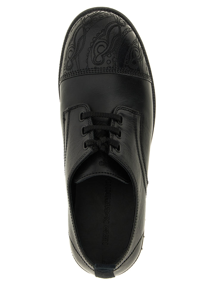 Kiko Kostadinov Atro Lace Up Shoes - Black | 11e4af57e156f4f19b3706bb7679a84adeac15a0