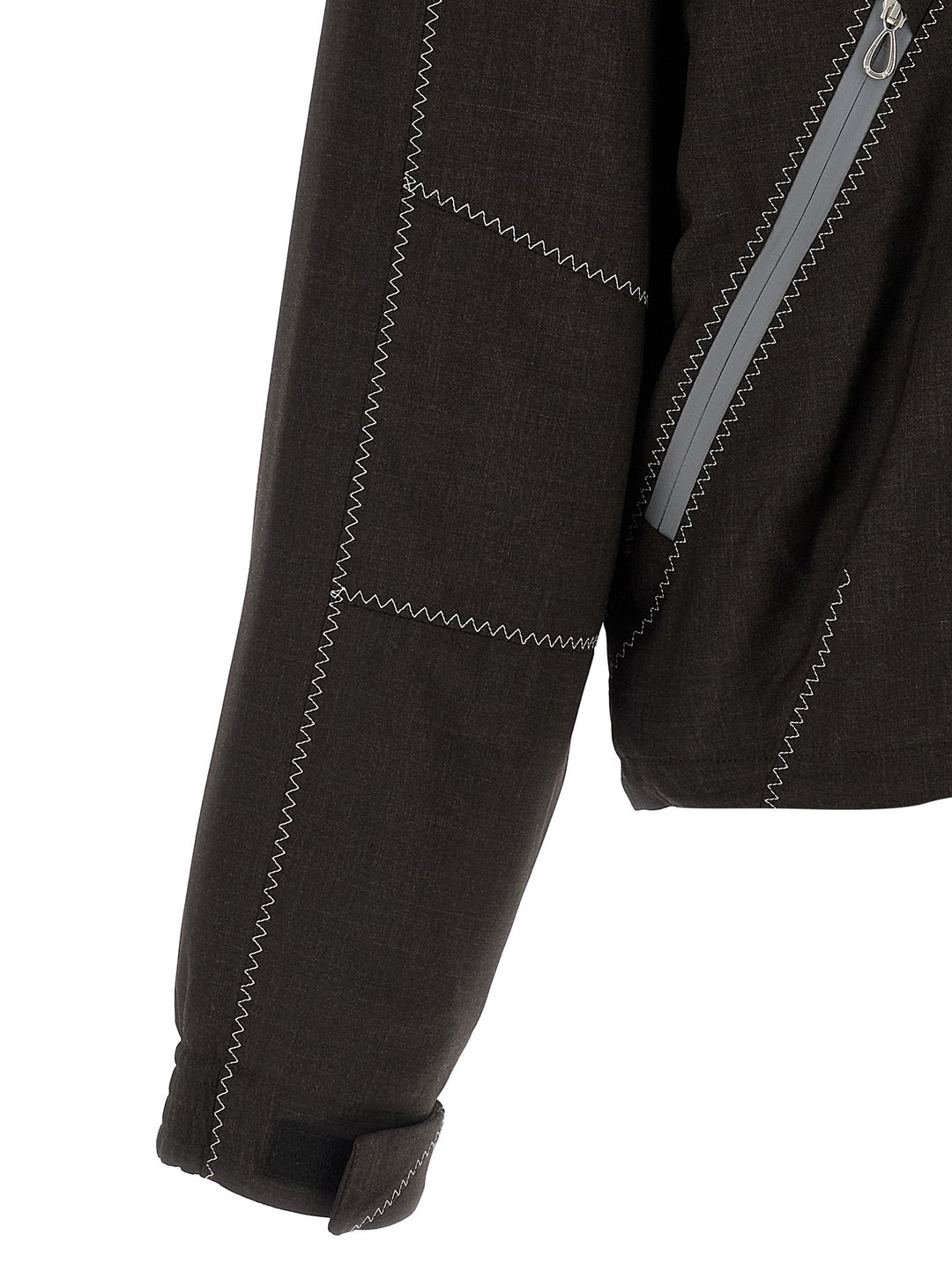 Kiko Kostadinov Fosco Puffer Jackets - Brown | 5212ecd2067086332908a0c67d4320c0a623f9df