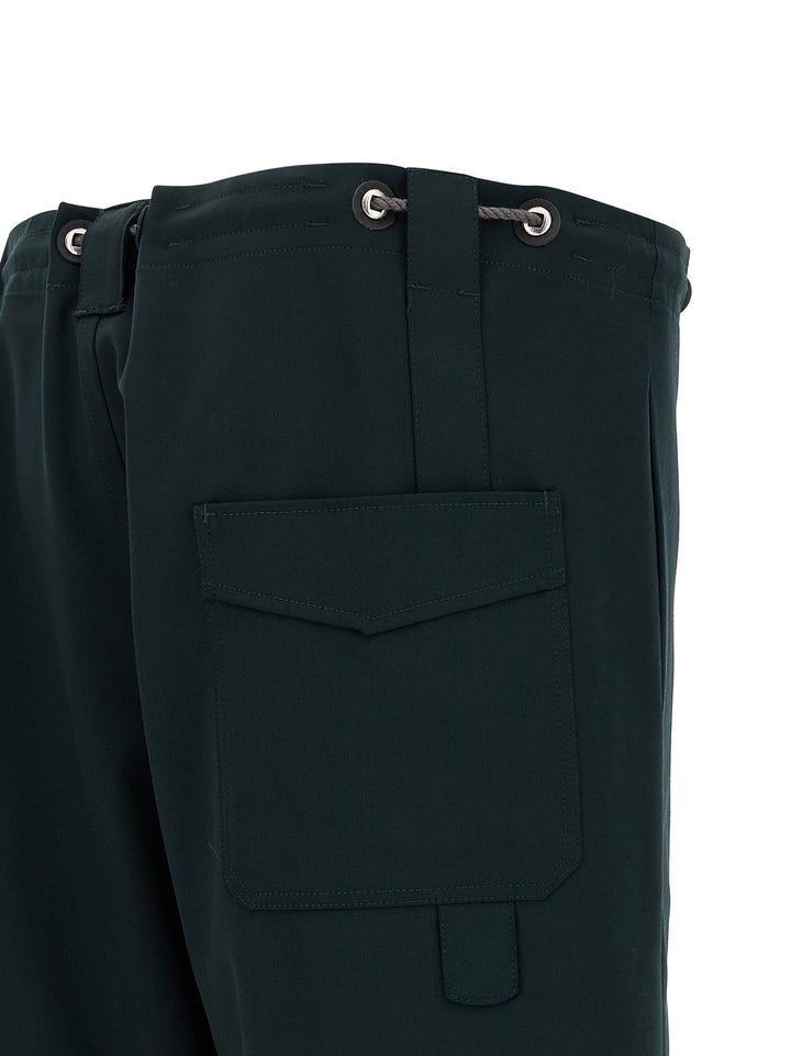 Kiko Kostadinov Kyan Bermuda and Short - Green | 13f727c8115cb6f7116867775a055a08538dfb67