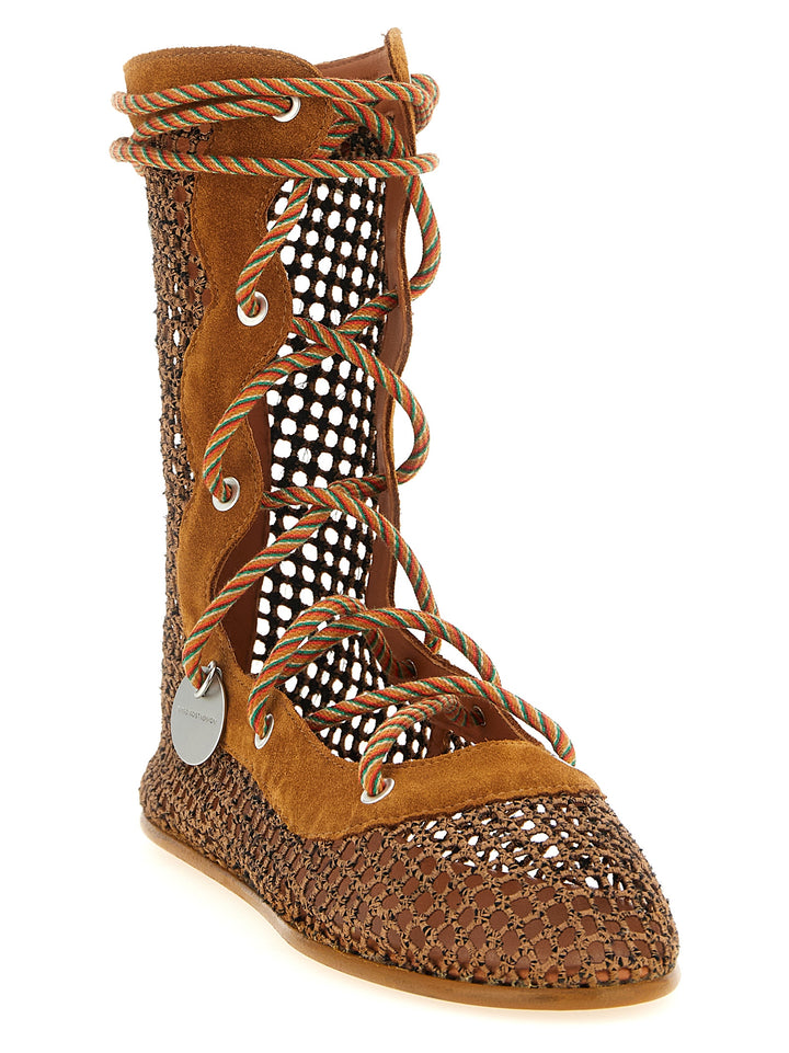 Kiko Kostadinov Reticella Boots and Ankle Boots - Brown | e11022aa45945830ce202bed91c5cb5d65ac0de9