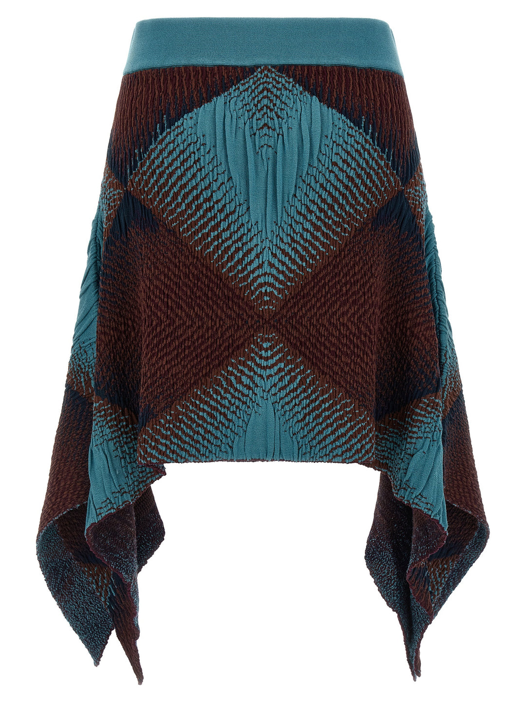 Kiko Kostadinov Ikat Argyle Skirts - Blue | e7ea5cd1ea5998b922d579c353633013b2cd10ac