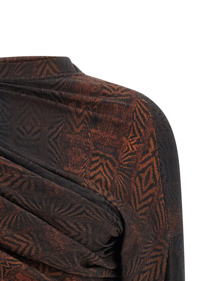 Kiko Kostadinov Simpson Tops - Brown | 13d9d0aba3e7264d53e4d054ea2f2236adebe515