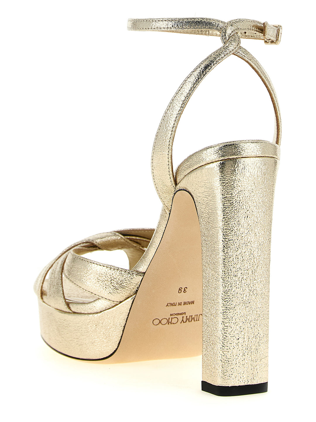 Jimmy Choo Kove Sandals - Gold | b35cbb1fe74c6f4ca5fce09198faf6167af28c11