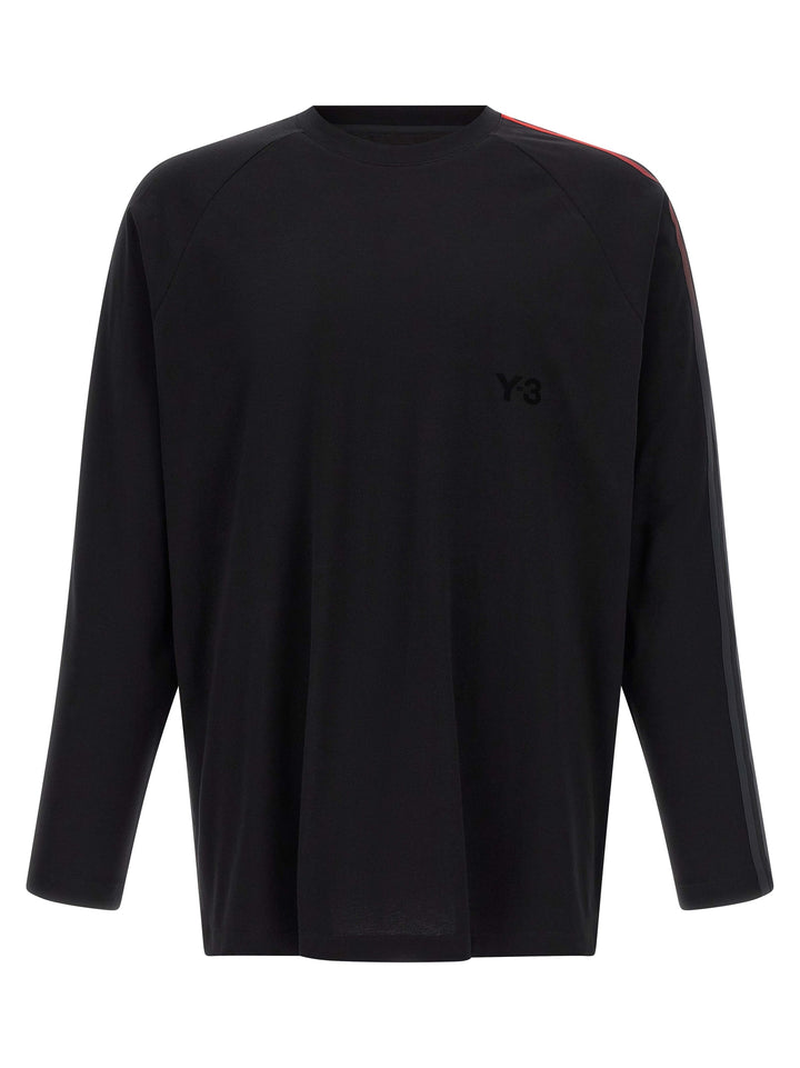 Y-3 Y-3 Oversized Gradient Stripes T-shirt - Black | 893c76661b82a582a578f06b7f990d4340490908