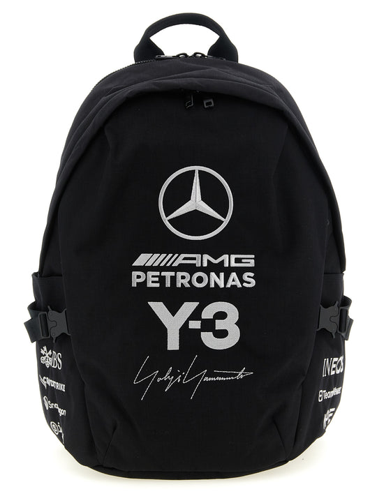 Y-3 X Mercedes Amg Petronas Formula One Backpack Backpacks & Travels Black
