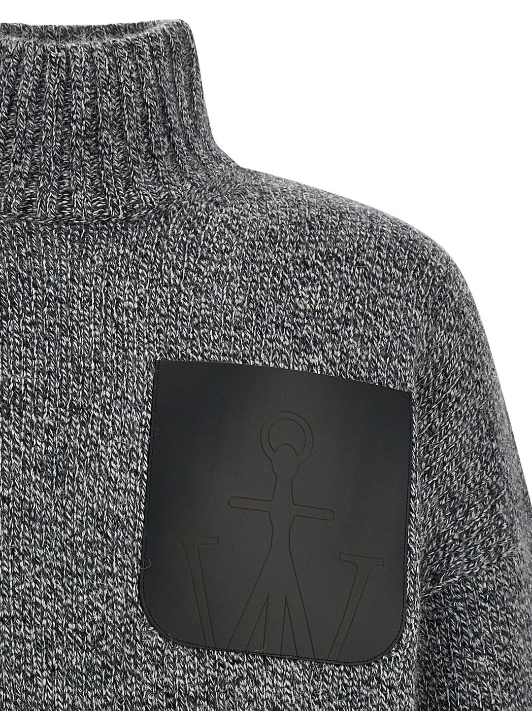 J.W. Anderson Leather Patch Pocket Sweaters and Cardigans - Gray | 7a01b80a47c634a8aa4bd03211cbec21c1db699f
