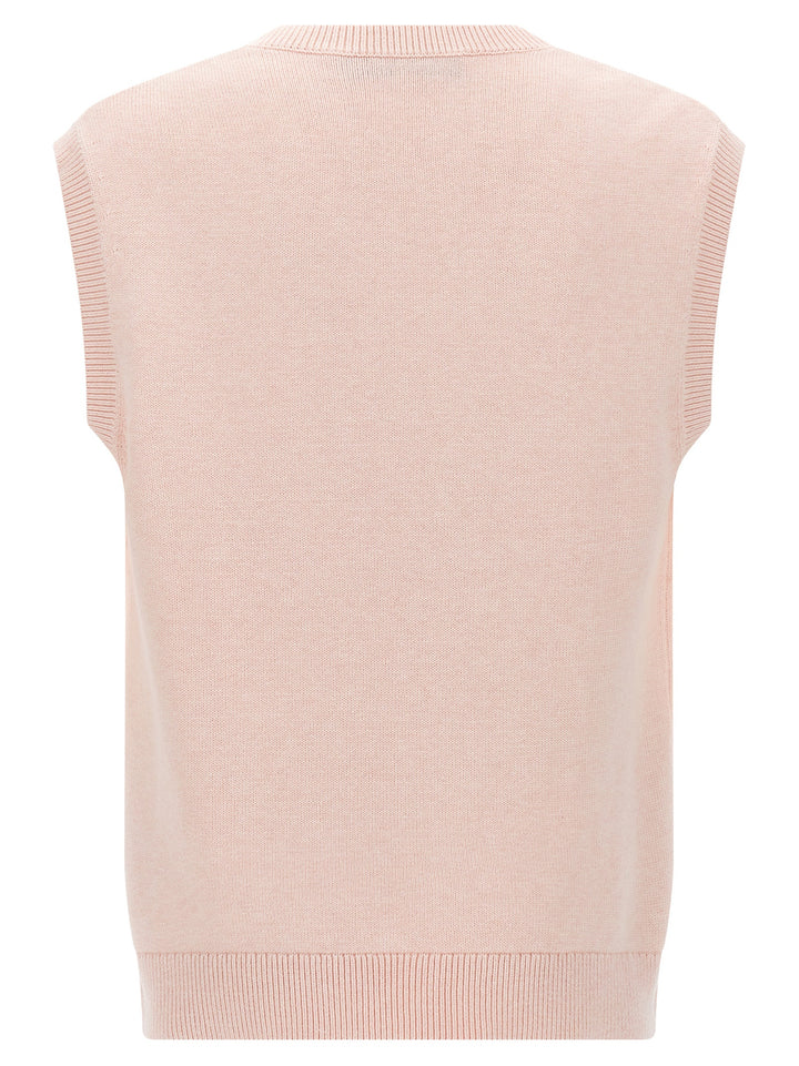 J.W. Anderson Jwa Gilet - Pink | 7cf130cadf0ca2a6ab0c25d3c6013bc1ffdc9938