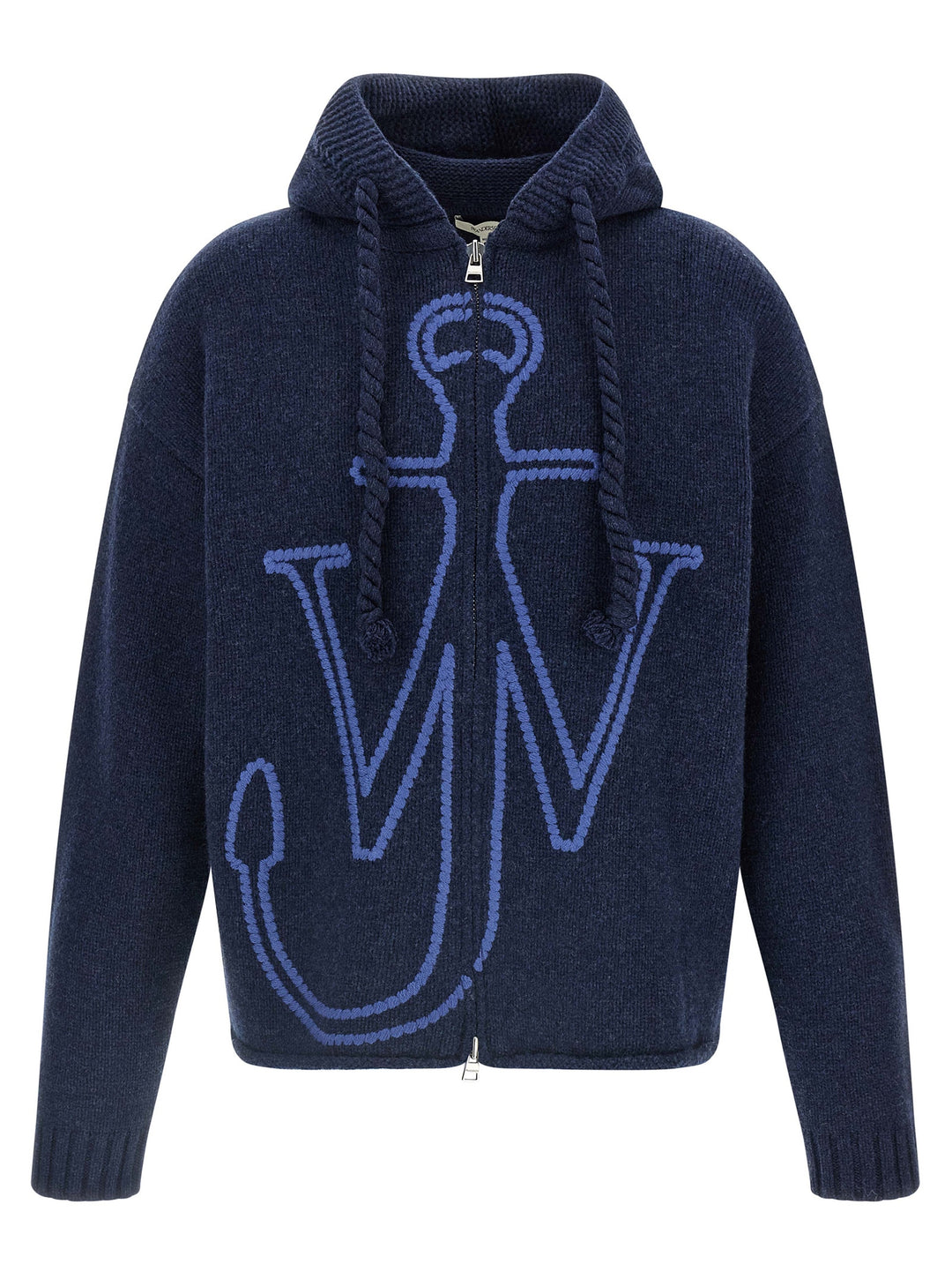 J.W. Anderson Anchor Embroidery Sweatshirt - Blue | 2f10d96182546f87be2058add272b39585ba9686