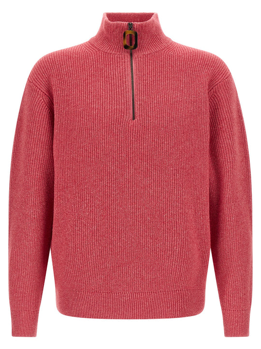 Half-Zip Sweater Sweaters And Cardigans Pink