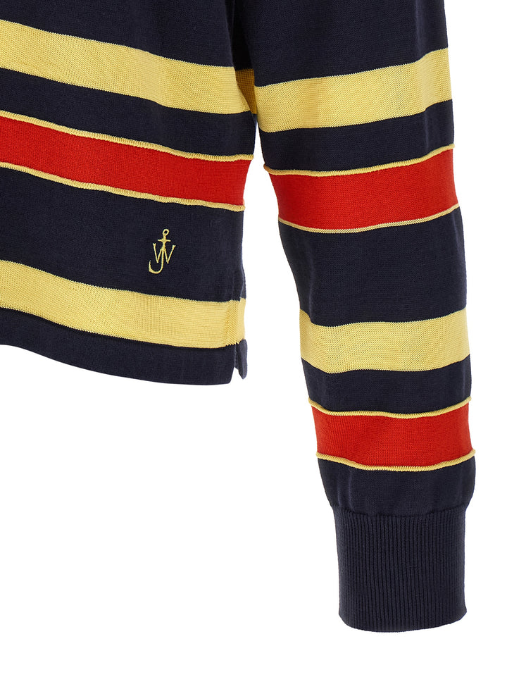 J.W. Anderson Knitted  Shirt Polo - Multicolor | 9578f8a7fcd2a6c93dcd0459c3629521d1e6c879