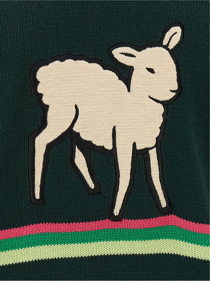J.W. Anderson Sheep Sweaters and Cardigans - Green | 4f37376146613a039116f739649c8fbac2bbeb2b