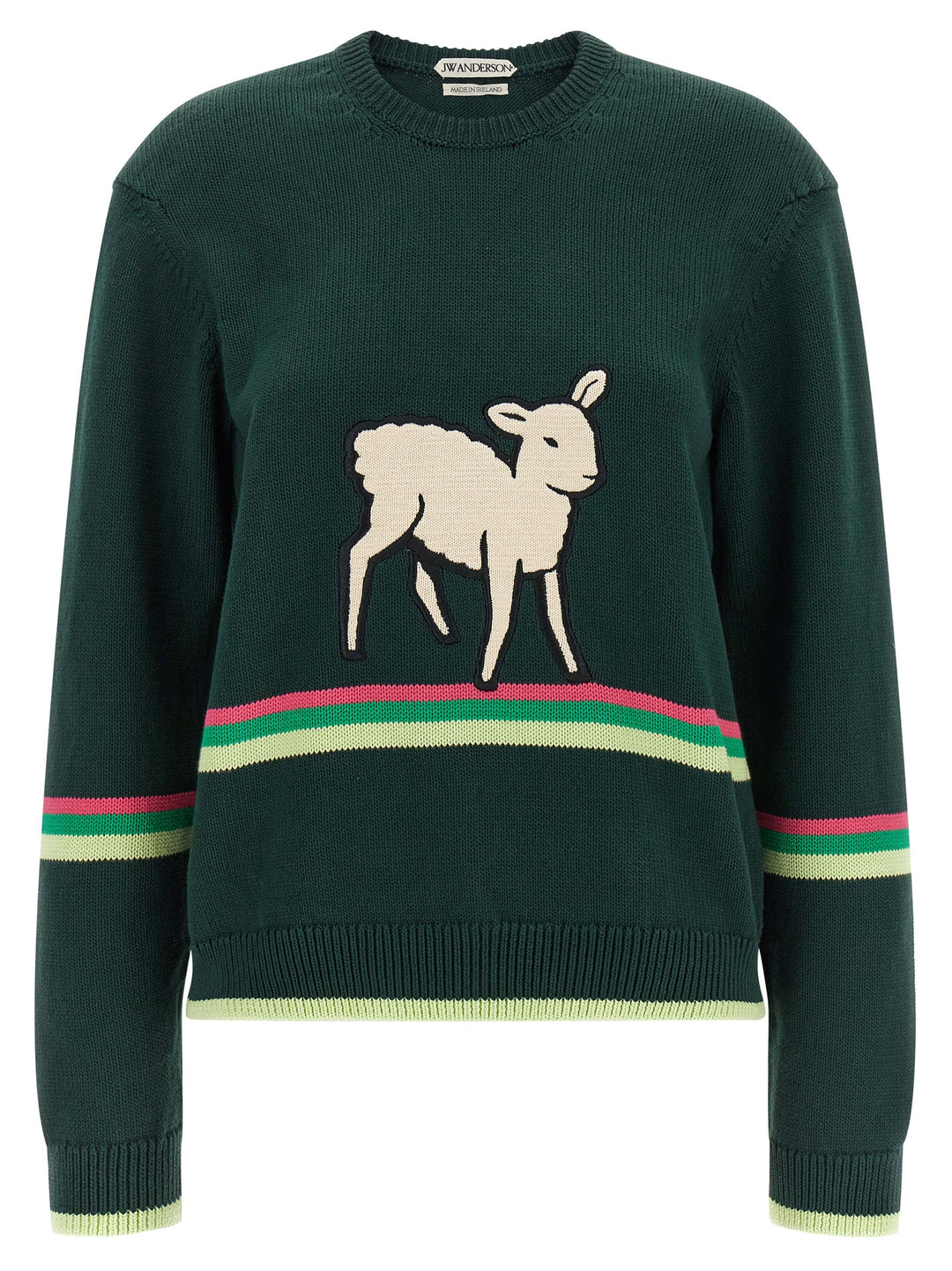 J.W. Anderson Sheep Sweaters and Cardigans - Green | 3a9679033a2e78b2b49eef65757bdd6b59d8d764