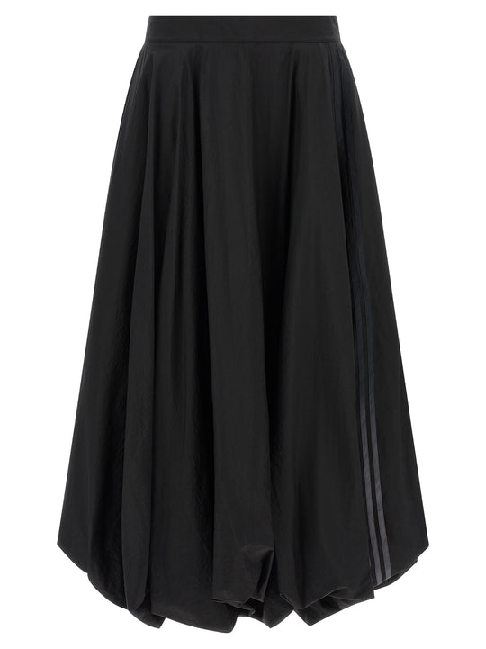 Gradient 3-Stripes Skirts Black