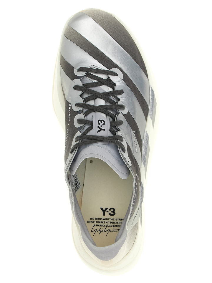 Y-3 Adios Pro 4 Sneakers - Gray | 57d4ac0d8735279e9a5e297ea368556d2ca72d49