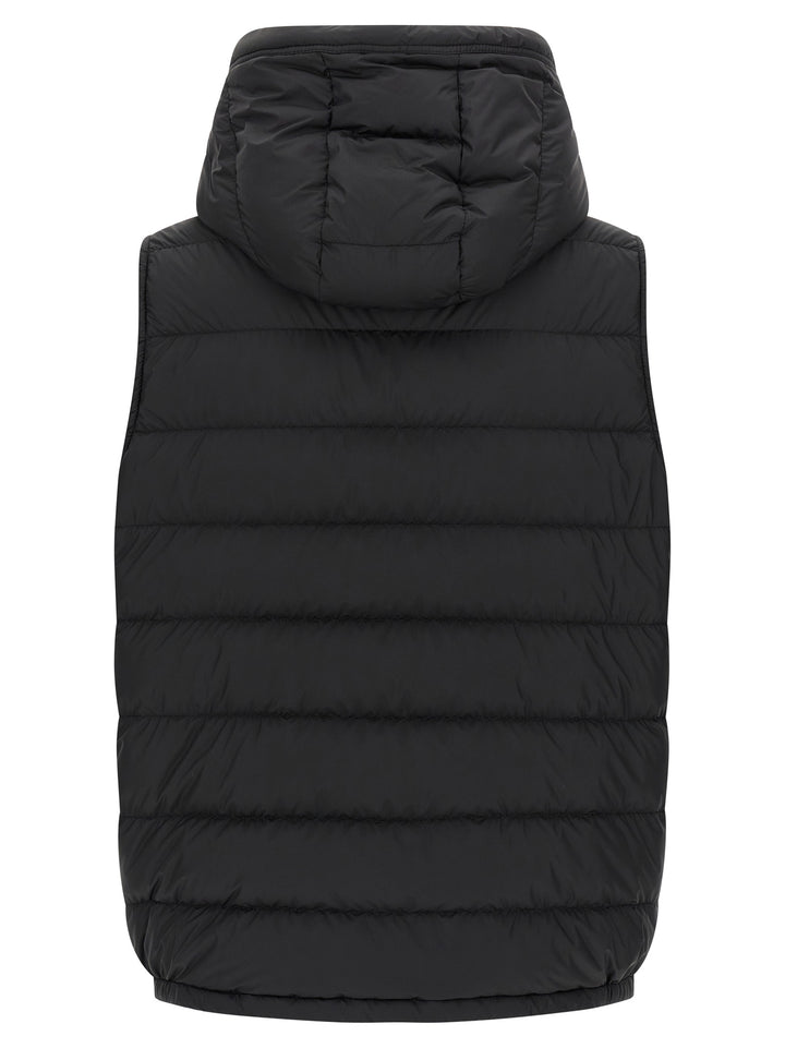 Moncler Marseillan Gilet - Black | 87393b88eb9e82fb3ef2d20af3b3e005cf59f724