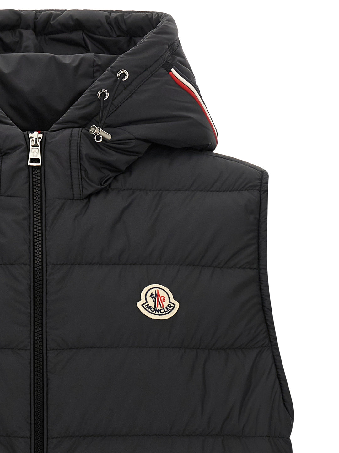Moncler Marseillan Gilet - Black | 9f2adaaec1078bfa3e27d42692b7c405ba646cb0