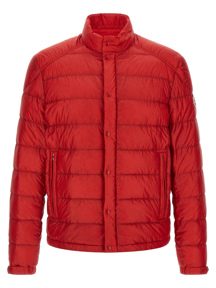 Moncler Selves Puffer Jackets - Red | a982e2a8f2509edb107f0bcca32fcc7ef83ba163
