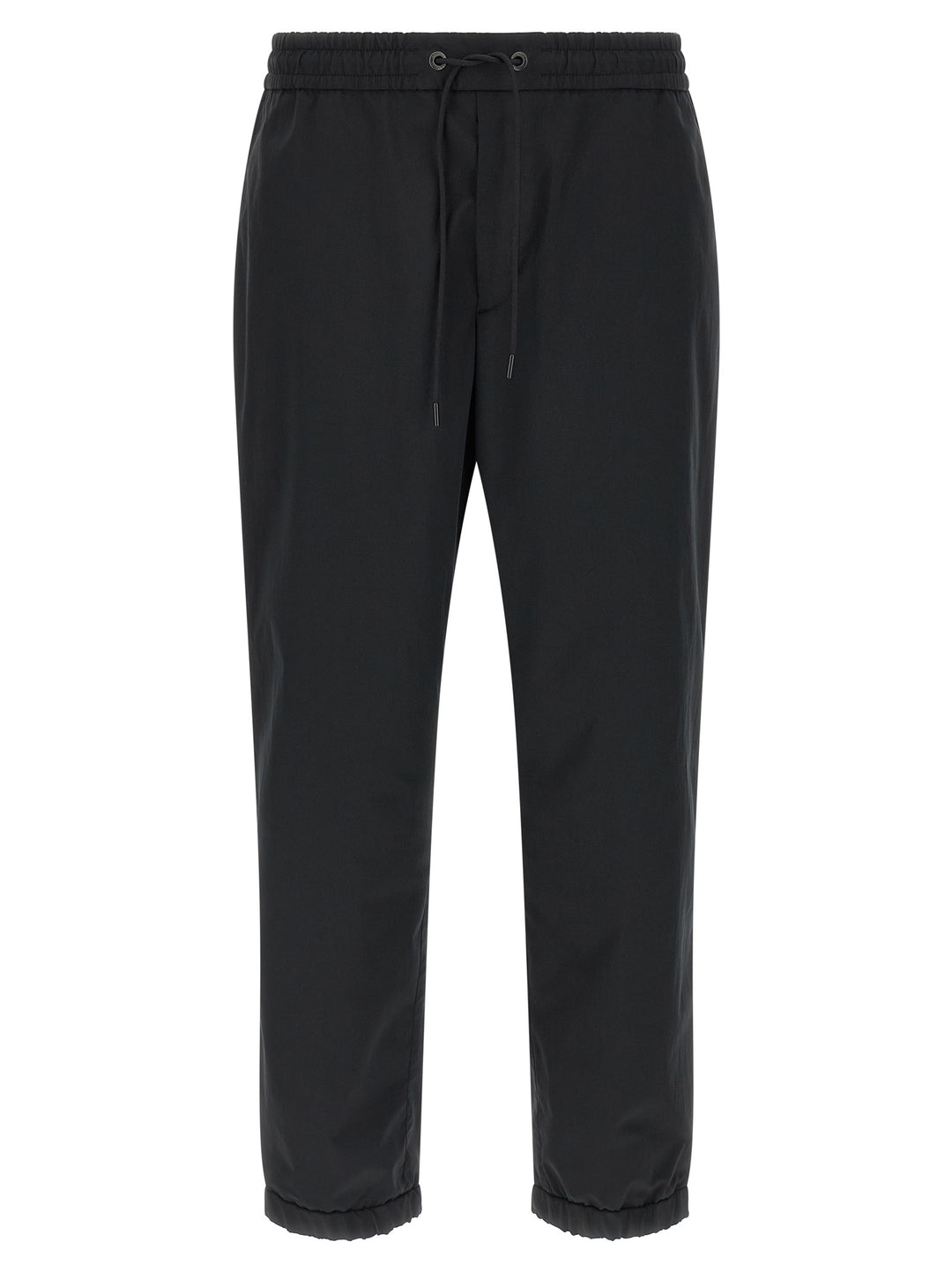 Moncler Grosgrain Tape Joggers Pants - Black | f9ee846d1fcd5cab23d9ce511e42b2af94594273