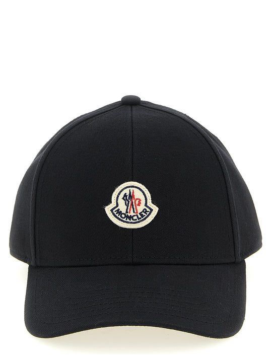 Logo Patch Cap Hats Black