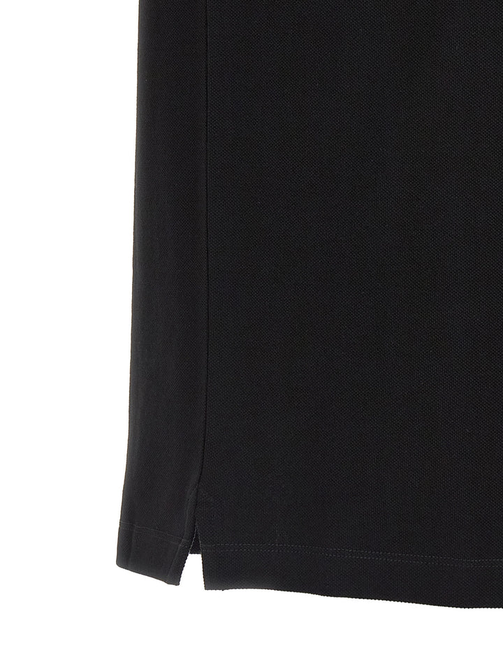 Moncler Logo Patch  Shirt Polo - Black | 68edf0eab9cd4982f37cdf3aaa67c1c325d7da43