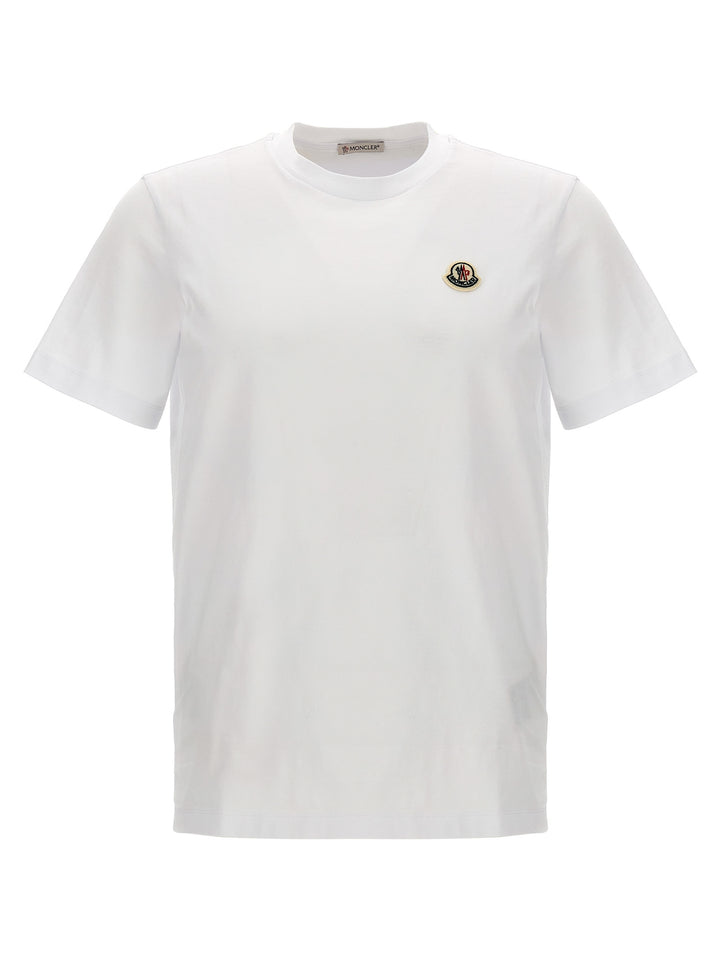 Moncler 3-Pack Logo Patch T-shirt - White | 36eb28f942a7ae27389fe5a91cc45b268bd6d56a