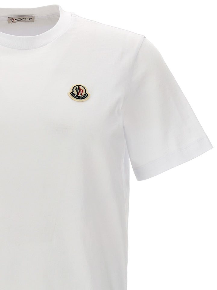 Moncler 3-Pack Logo Patch T-shirt - White | 49248363bc6d66d96bd36aa2dfa6ac85bc8b0a26