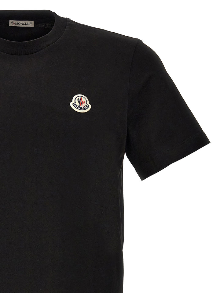 Moncler 3-Pack Logo Patch T-shirt - Black | d9c367253c60abccd641018e119dc88da0fe7946