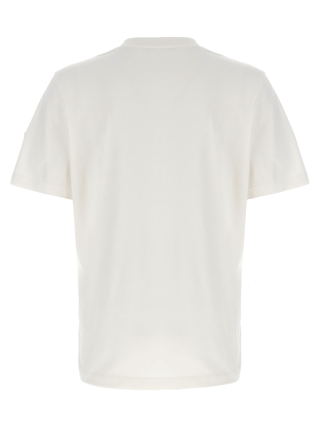 Moncler Logo Patch T-shirt - White | 960dea324b1a411d09f5f4be40306e7880361271