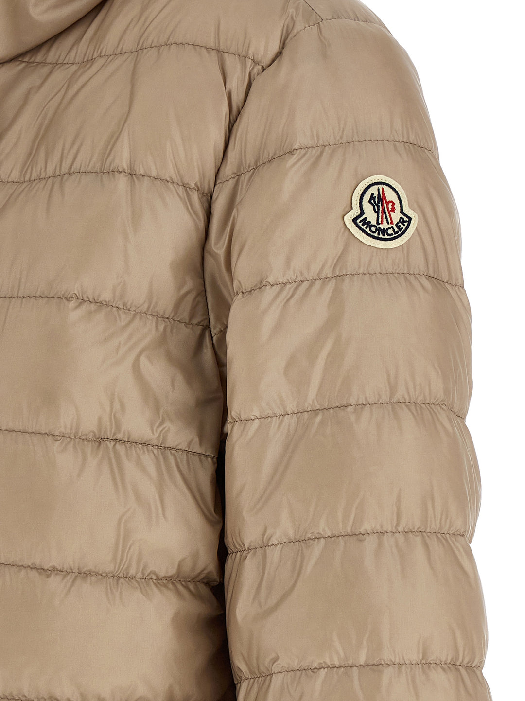 Moncler Jasmin Puffer Jackets - Beige | cf475b1be2f003959c51e0a8c86cae365e278f02