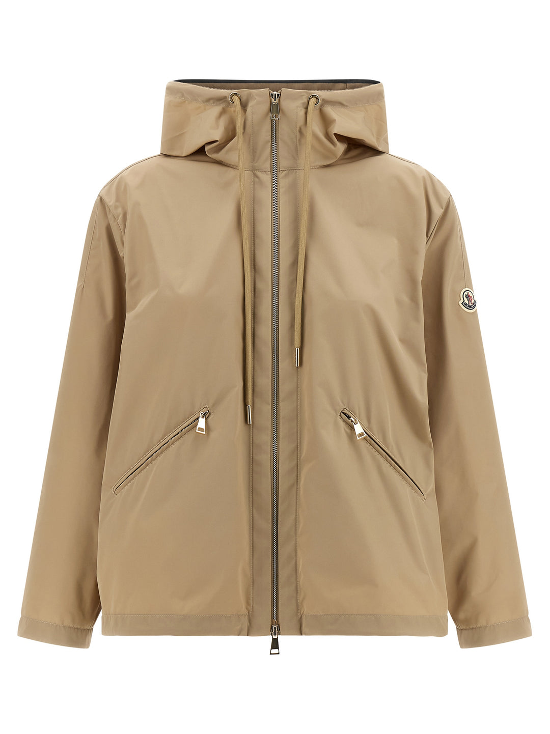 Moncler Cassiopea Puffer Jackets - Beige | 66ab31b404d31985a830b6b99704abee8a57e56f